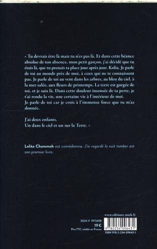 Immagine prodotto Stock J'ai regardé tomber la nuit (Francese, Lolita Chammah, 2024)