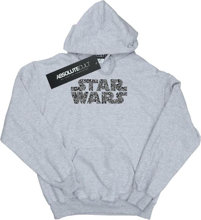 Produktbild Star Wars Paisley Logo Kapuzenpullover Jungen (128)