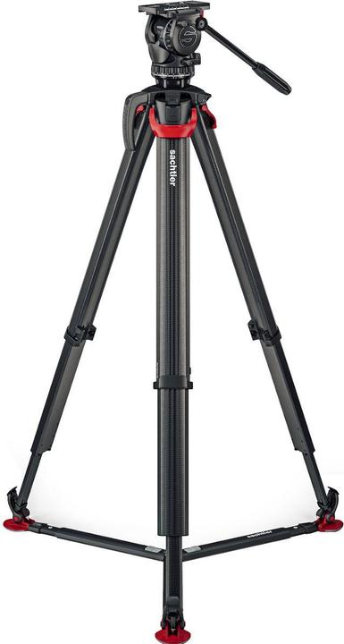Immagine prodotto Sachtler Sistema aktiv8T flowtech75 GS - Capacità di carico 0 - 12 kg (Carbonio)