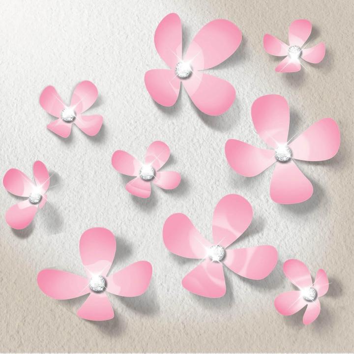 Actual product image Walplus flowers (85.5 x 85.5 cm)