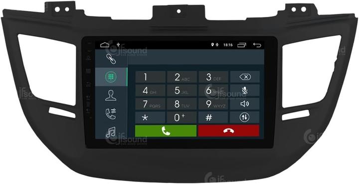 Productafbeelding JFSound Custom Fit Android Navigation with Bluetooth, WiFi, and Rear Camera (Android auto, Apple Carplay)