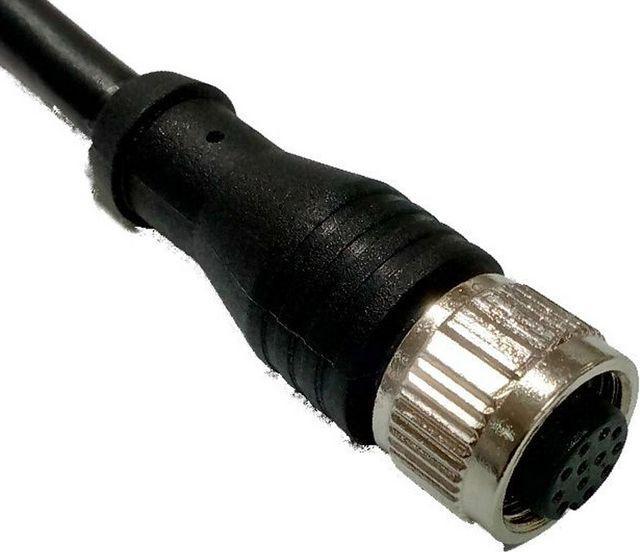 Produktbild RS PRO M12 Connector Female Straight, 12W, 2m