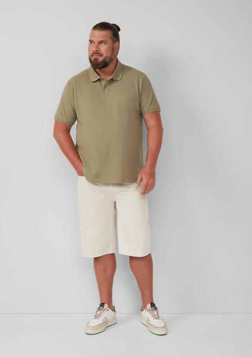 Produktbild S.Oliver Polo-Shirt Poloshirt aus Baumwollpiqué (6XL)