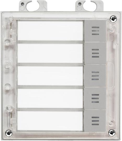 Produktbild Ora 5fach Ruftastenmodul (Verso) (Kabelgebunden)