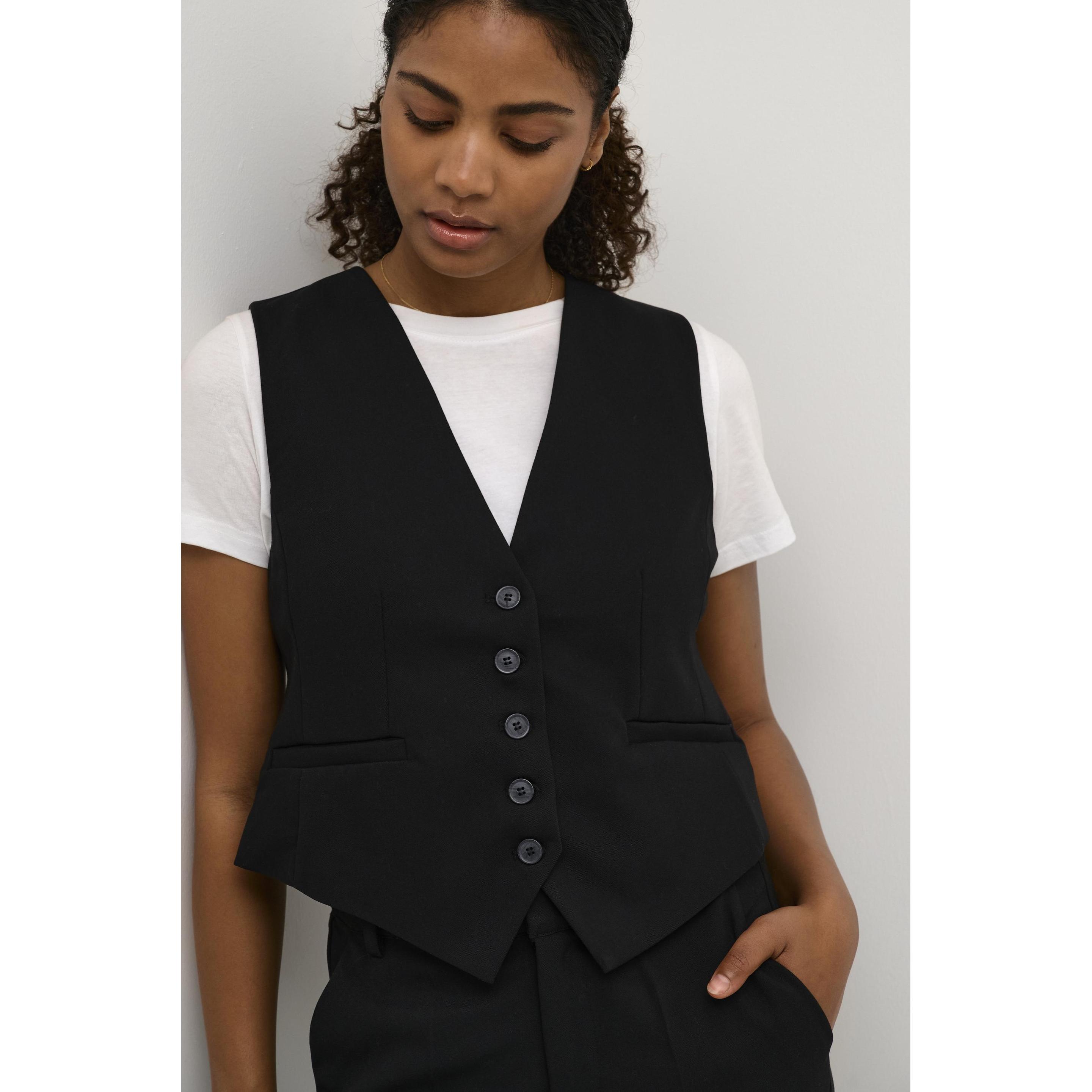 Thumbnail - Kaffe, Damen, Unterhosen, Sakura, Schwarz, (46)