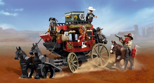 Immagine prodotto LEGO La fuga del Lone Ranger in diligenza (79108, LEGO Disney)