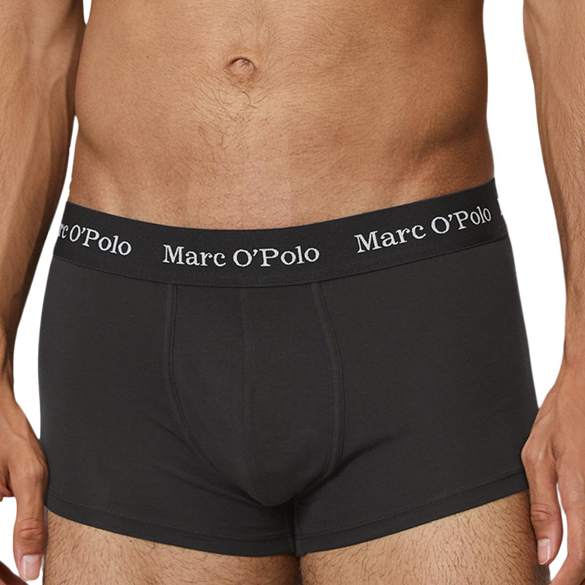 Thumbnail - Marc O'Polo, Herren, Unterhosen, 6er Pack Essentials Hipster Short / Pant, Schwarz, (XXL, 6er Pack)