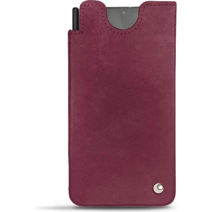 Thumbnail - Noreve Lederschutzhülle (Samsung Galaxy S21 Ultra), Smartphone Hülle, Violett