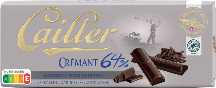 Actual product image Cailler Crémant 64% Chocolate Bar (100 g)
