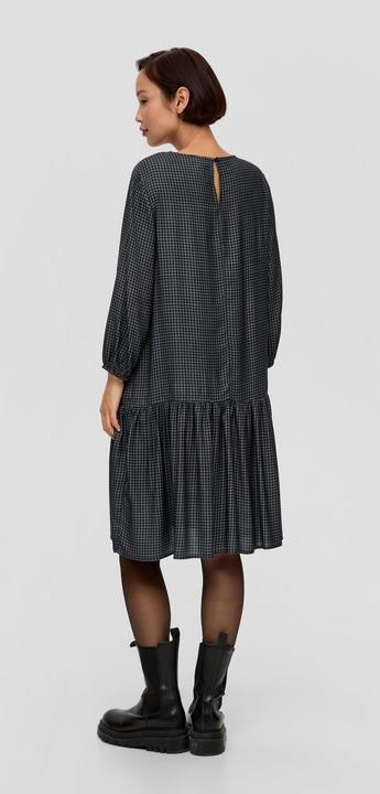 Image du produit S.Oliver Kleid Kariertes Minikleid aus Viskosemix (36)