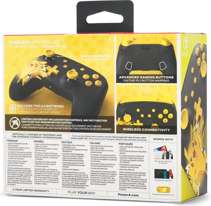 Immagine prodotto PowerA Pikachu Ecstatic (Switch OLED, Switch Lite, Switch)
