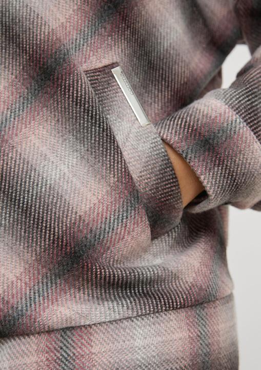 Actual product image Comma Indoor-Jacke Blouson mit Karomuster (40)