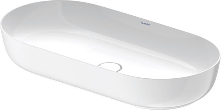 Produktbild Duravit Aufsatzbecken LUV o ÜL HLB 800x400mm ohne Hahnloch weiss (Aufsatzspülbecken, 40 cm, 80 cm)
