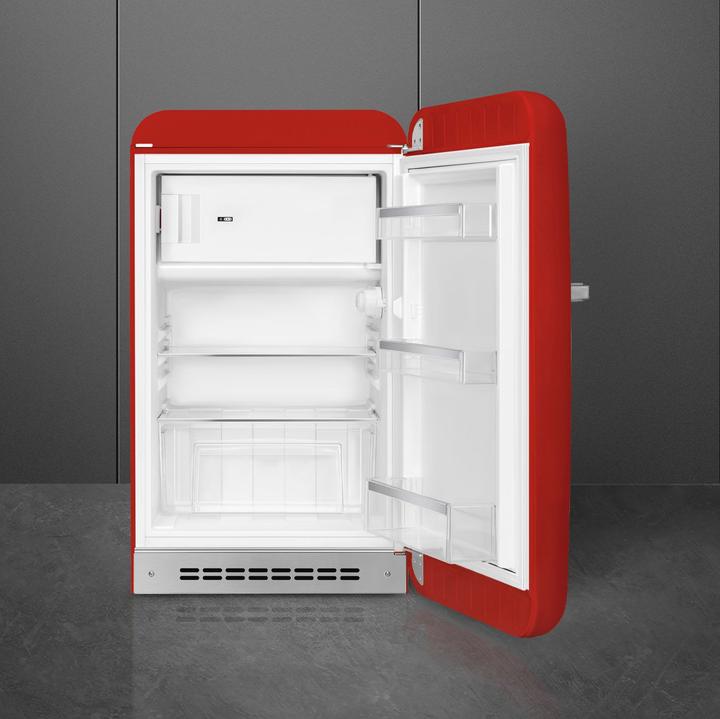 Produktbild Smeg FAB10RRD6 Kühlschrank Rechtsanschlag Rot 50's Style, 2025 Modell, EEK: D (122 l)