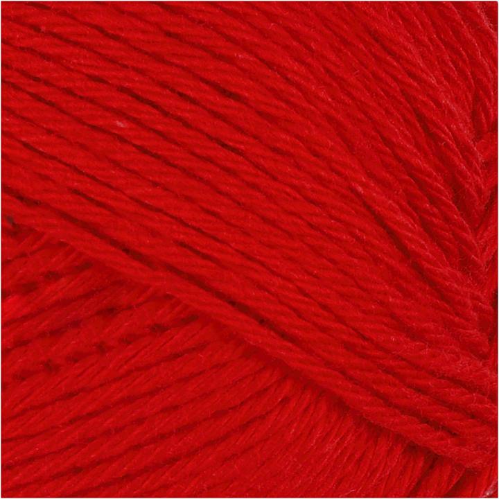 Actual product image Creativ Company Katoengaren, Donkerrood, 50gr, 170m (170 m)