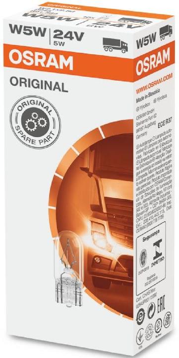 Image du produit Osram 2845 (W5W)