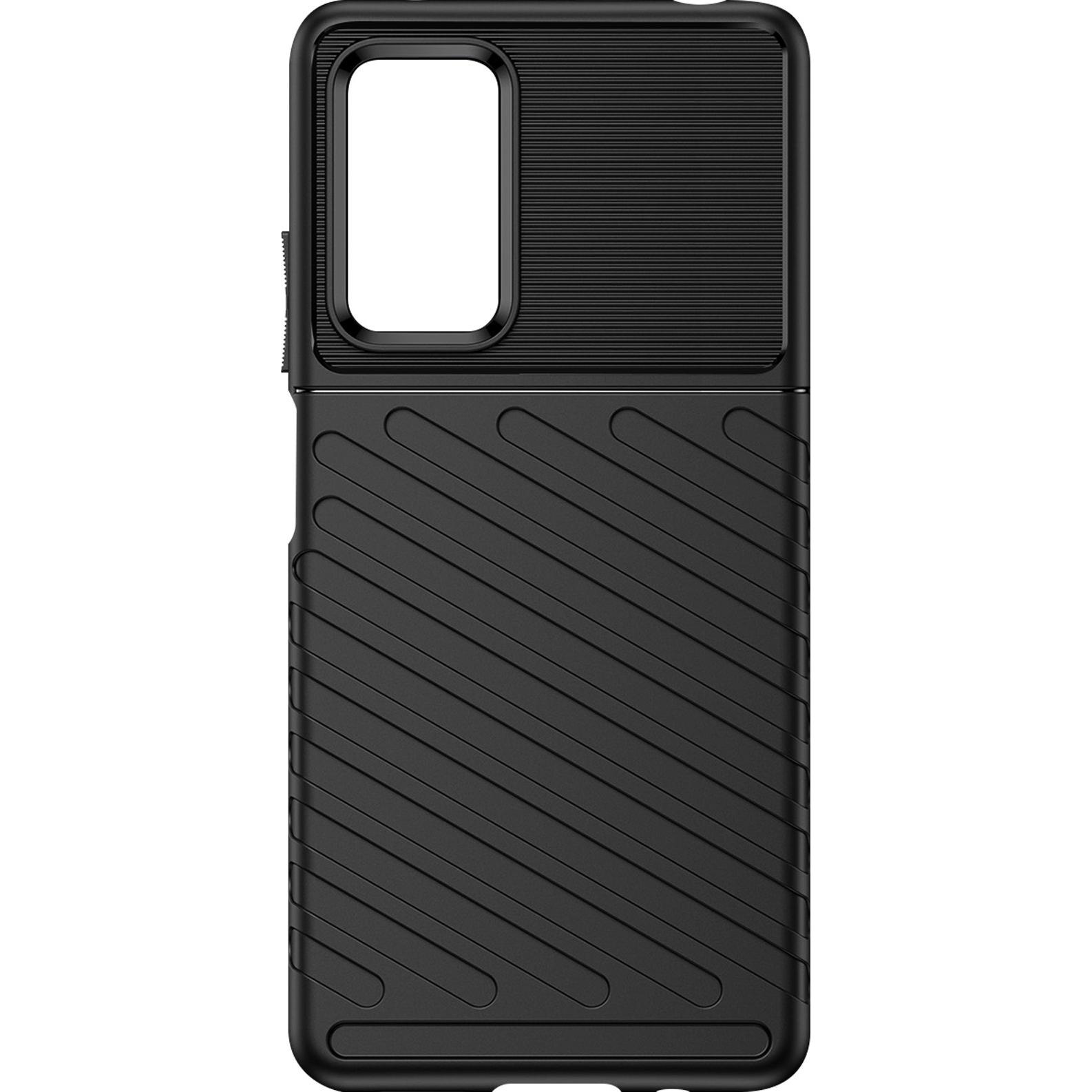 Avizar Thunder Cover Series (Xiaomi Redmi Note 12S), Smartphone Hülle, Schwarz