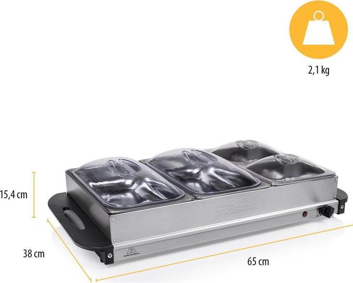 Image du produit Tristar BP-6285 Serveur de buffet
