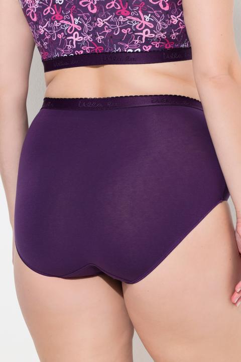 Image du produit Ulla Popken Culottes maxi en lot de 3, taille haute (46, 48)