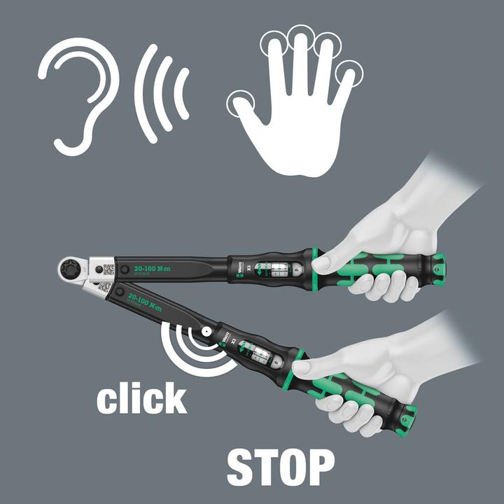 Actual product image Wera Click-Torque X 3 (20 Nm, 100 Nm)