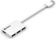 Produktbild Sandberg USB 3.0 Pocket Hub (USB-A, 4 Ports)