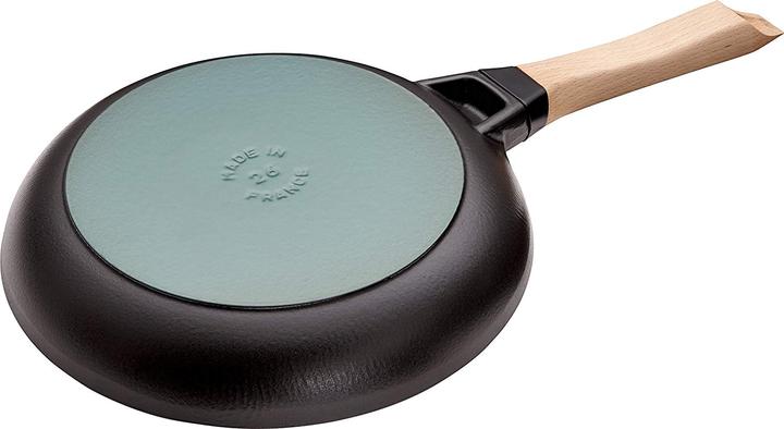 Image du produit Staub Bratpfanne mit Holzgriff, 26 cm (26 cm, Poêle à frire, Fonte)