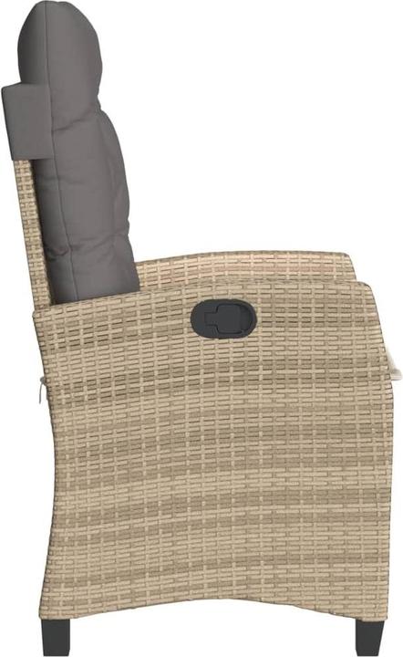 Produktbild vidaXL Gartensessel verstellbar