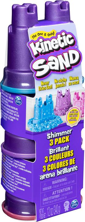 Actual product image Spin Master Kinetic Sand Shimmers Multi Pack