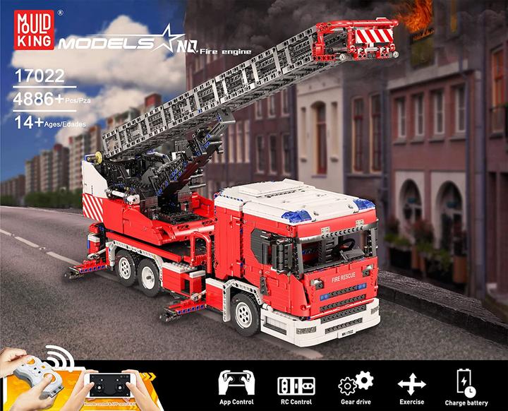 Image du produit Mould King Véhicule de pompiers