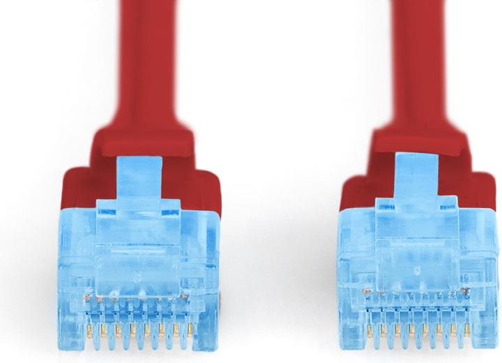 Produktbild Digitus CAT 5e U-UTP patch cable PVC AWG 26/7 length 20m color red (U/UTP, CAT5e, 20 m)