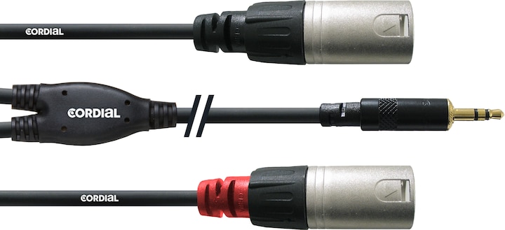 Cordial Cfy 1.5 Wmm-Long (1.50 m, 3.5mm jack (AUX), XLR)