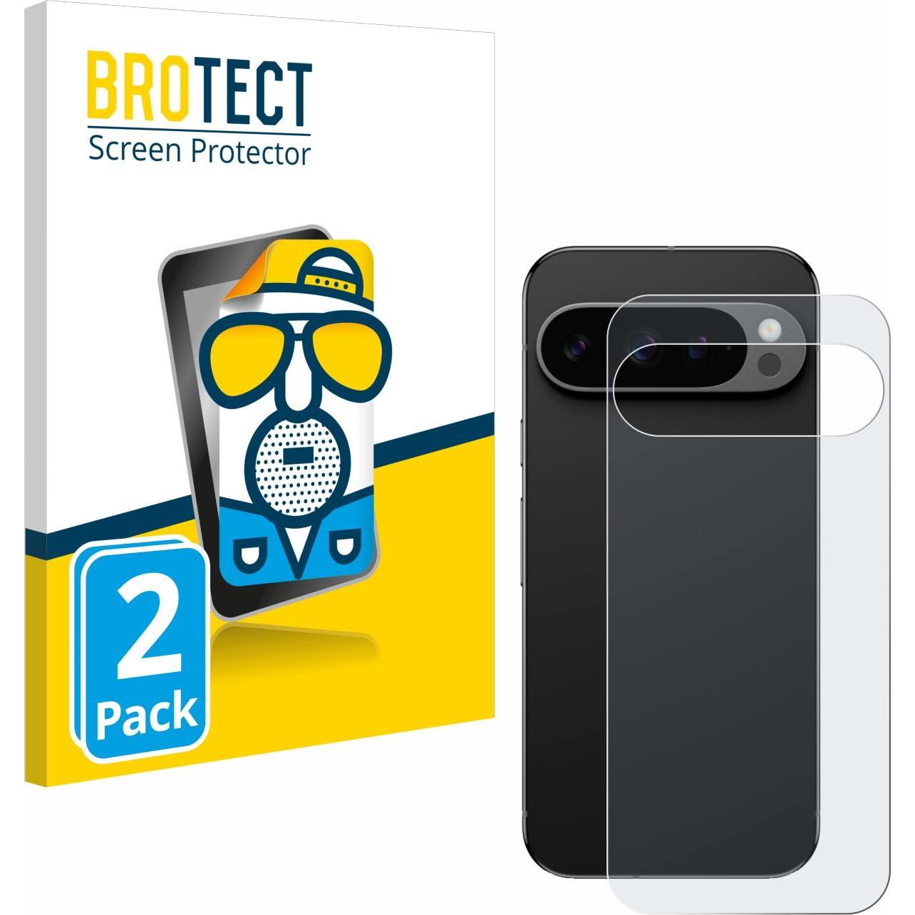 Thumbnail - BROTECT Entspiegelungsfolie Displayschutz Displayschutzfolie Folie Matt (2 Stück, Google Pixel 9 Pro), Smartphone Schutz...