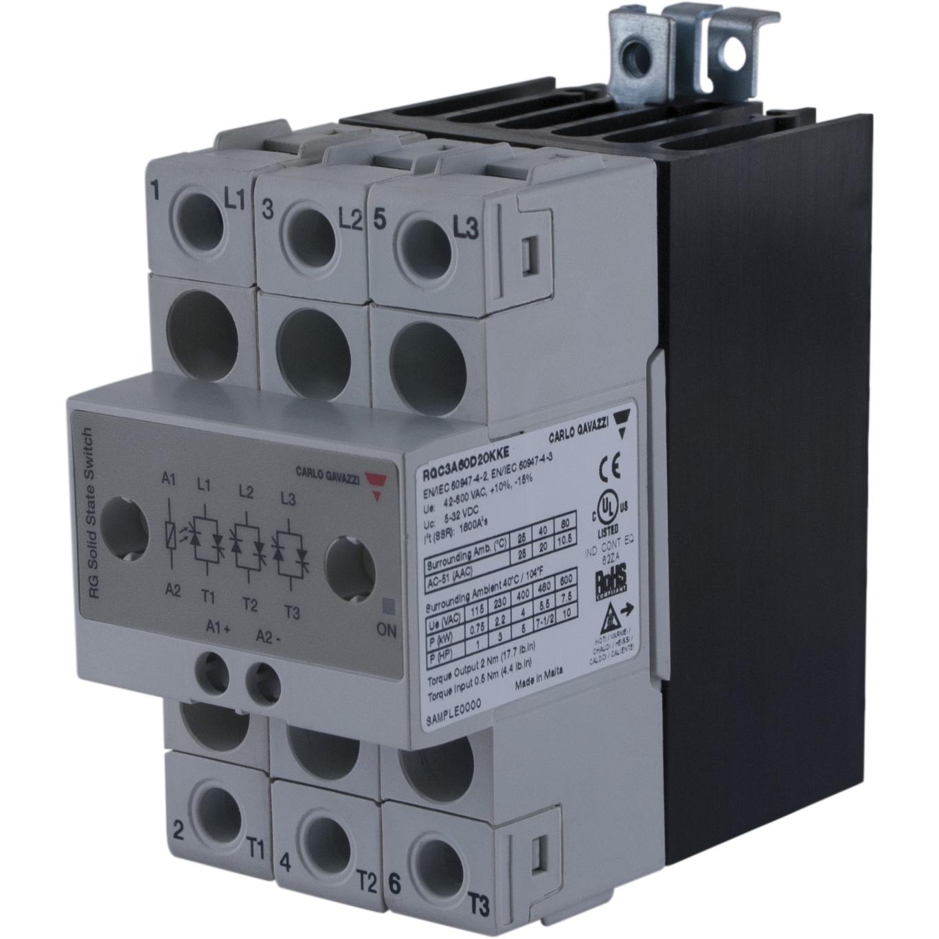 Carlo Gavazzi Halbleiterschütz, Relais