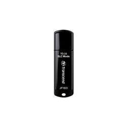 Thumbnail - Transcend 16GB JF180I SLC mode USB 30 wide-temp (P) (16 GB, USB 3.0), USB Stick, Schwarz