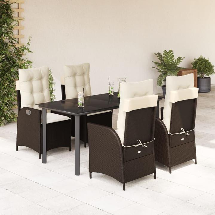 Actual product image vidaXL Garten Essgruppe (160 x 80 x 74 cm)
