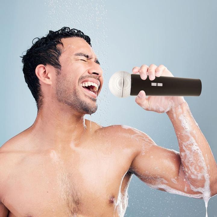 Actual product image Winkee Shampoo Dispenser - Microphone Shower Gel Dispenser Bottle (10000 ml)
