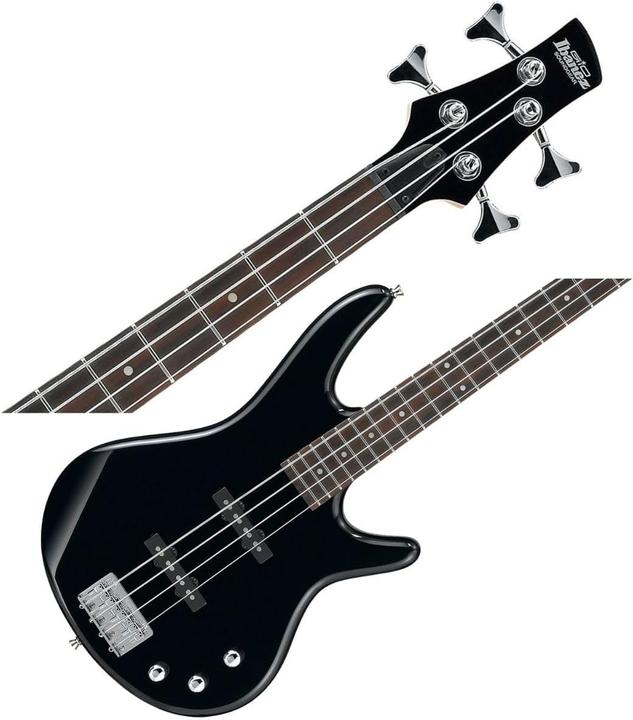 Productafbeelding Ibanez GSR180-BK Gio SR-serie elektrische basgitaar (Elektrische bas, Basswood Lichaam, Esdoorn hals)