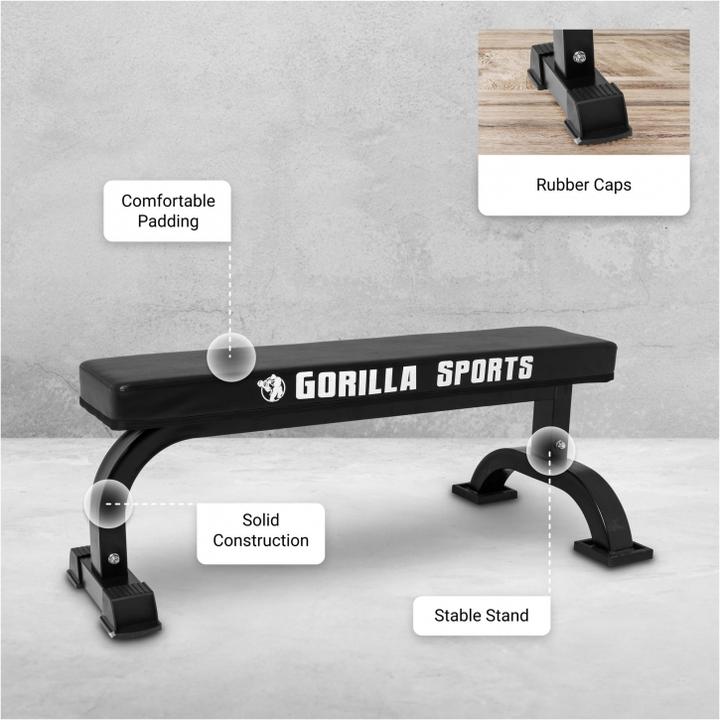 Actual product image Gorilla Sports Flat bench
