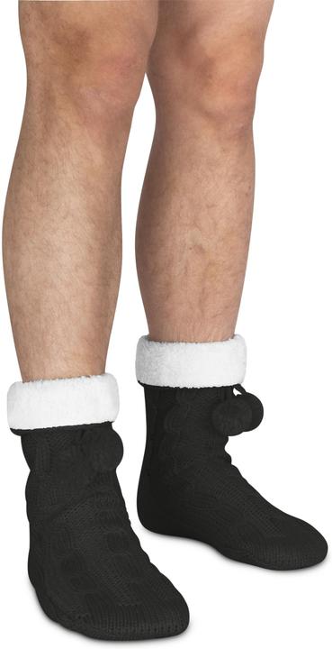 Image du produit Normani Chaussons en tricot avec pompon et ABS (Une unité par pack, 36 - 40)