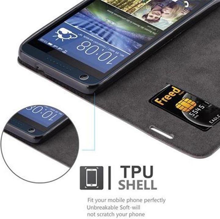Productafbeelding Cadorabo Boek Onzichtbare Magneethoes (HTC Desire 626G)