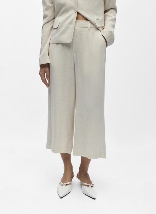 Produktbild Object Leinenmix Culottes (40)