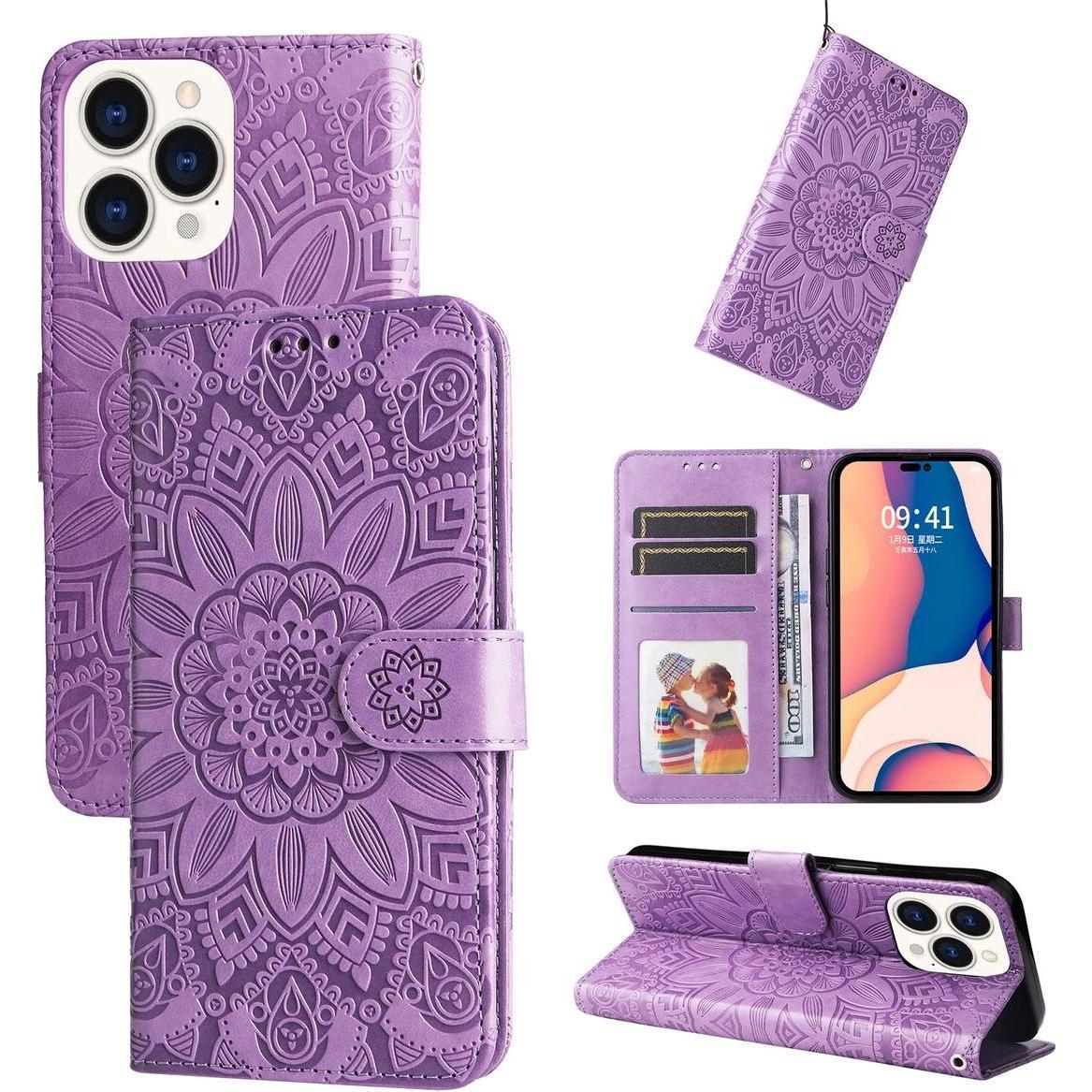 Thumbnail - König Design Hülle Handy Schutz für Apple iPhone 14 Serie Case Cover Bumper Kartenfach Etuis (Apple iPhone 14 Pro Max), ...