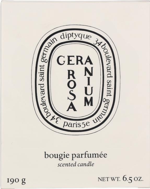 Actual product image Diptyque Scented candle in a jar Geranium Pink (190 g)