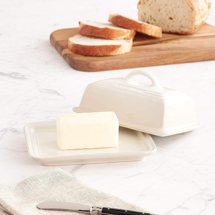 Actual product image Le Creuset Steinzeug Butterdose