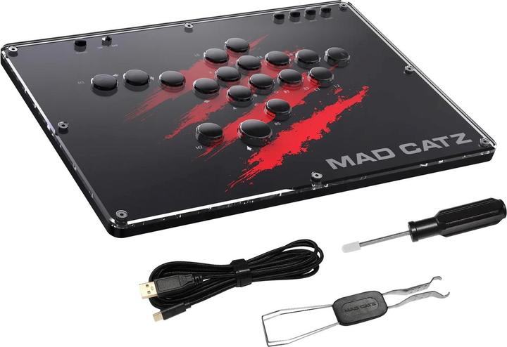 Actual product image MadCatz Kontroler do gier Mad Catz N.E.K.O Arcade (Windows, Switch, PS4)