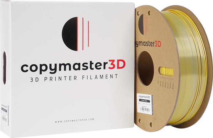 Produktbild Copymaster3D Duo-Silk Filament for 3D Printer, 1.75 mm, Gold/Silver (1.75 mm, 1000 g)