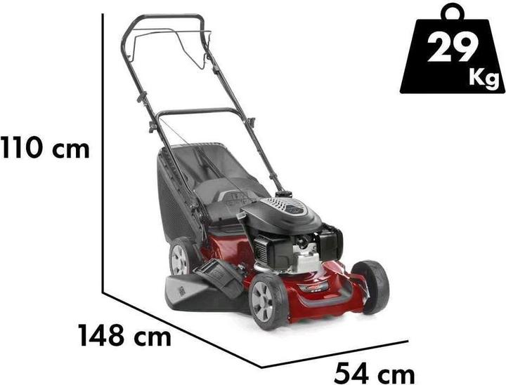 Actual product image CastelGarden XC 48 HS Rasenmäher mit Radantrieb4 in 1 Honda Motor GCVx 145 (Petrol)