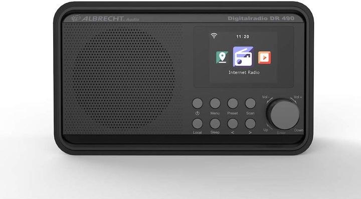 Actual product image Albrecht DR 490 (Web radio, DAB+, Wi-Fi)
