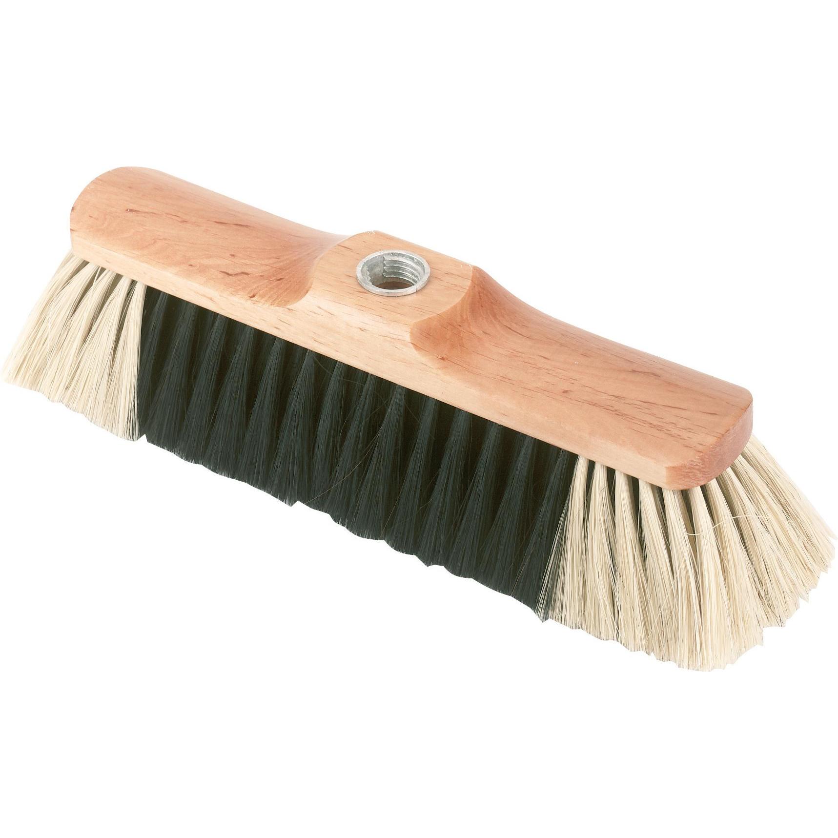 Kerbl Nero/Beige 29525 Scopa Mista In Crine Di Cavallo Con Filo, 28 Cm, Utensili Pulizia,