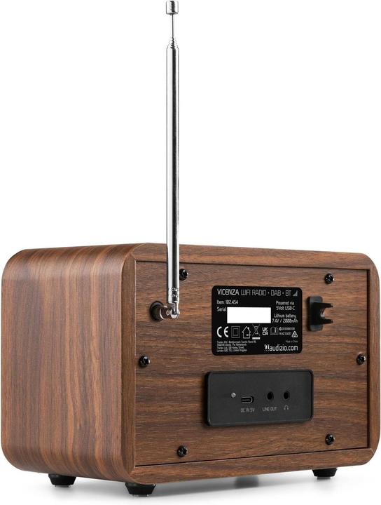 Actual product image Audizio Vicenza (DAB+, FM, Web radio, Bluetooth, Wi-Fi)